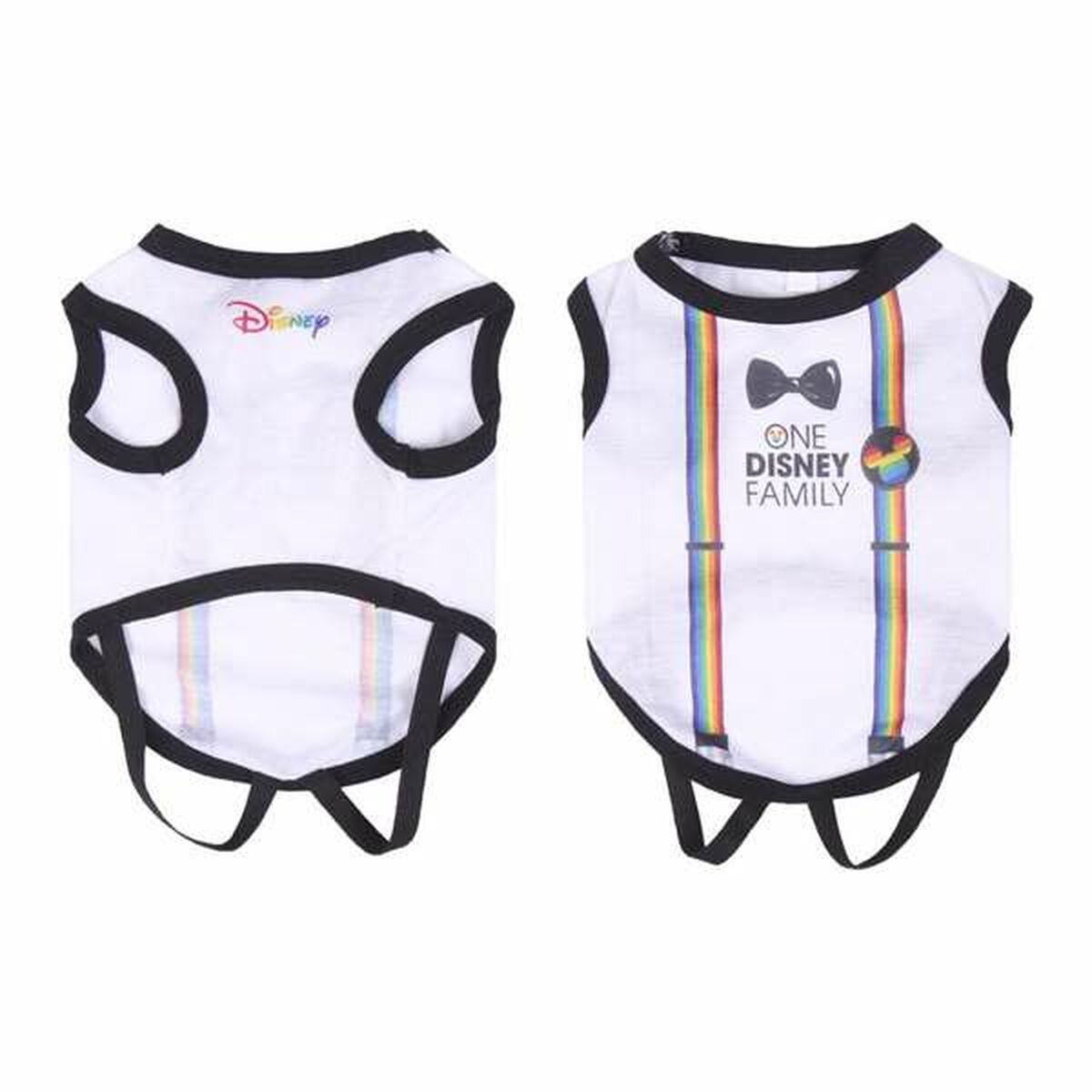 Dog T-shirt Disney Pride White-0