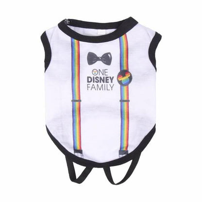Dog T-shirt Disney Pride White-3