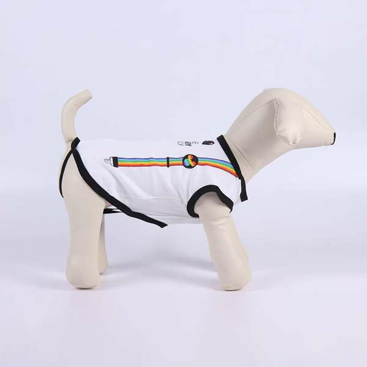 Dog T-shirt Disney Pride White-2