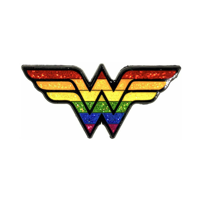 Geeky & Kinky Amazon Pride Enamel Pin-0