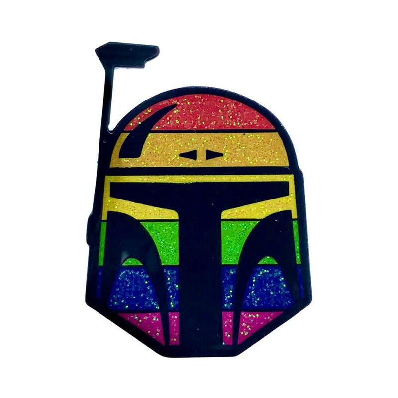 Geeky & Kinky The Hunter Pride Enamel Pin-0