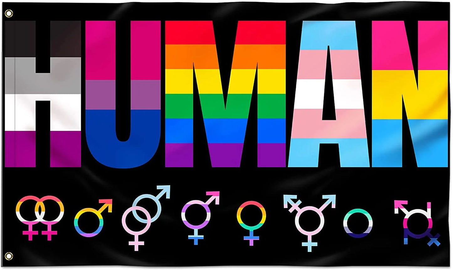 Love Is Love Pride Flagge
