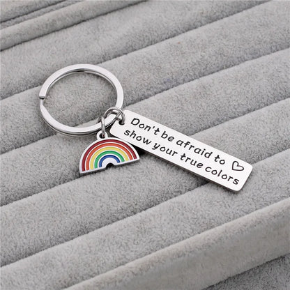 Regenbogen Pride Schlüsselanhänger