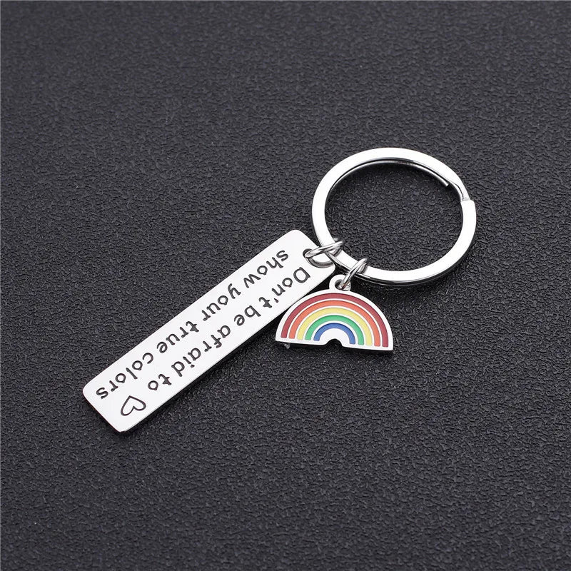 Regenbogen Pride Schlüsselanhänger