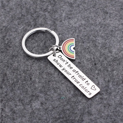 Regenbogen Pride Schlüsselanhänger