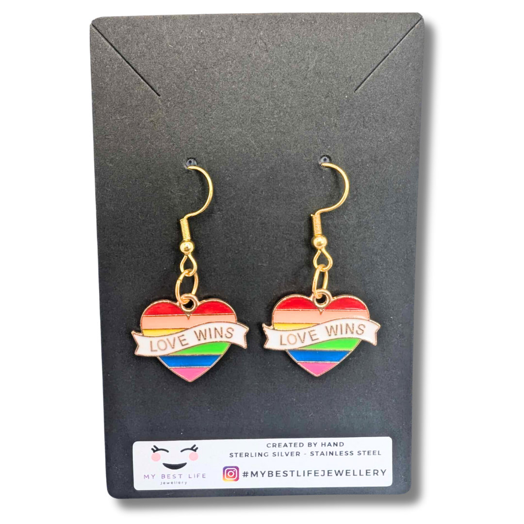 Love Wins Pride Earrings-2
