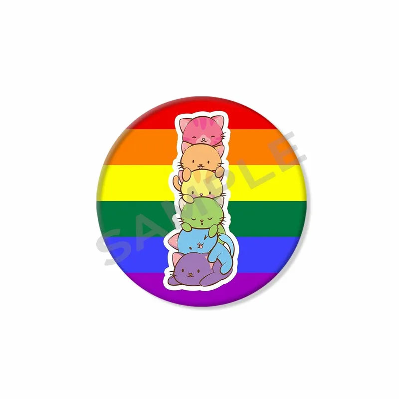 Pride Herz Button Pin