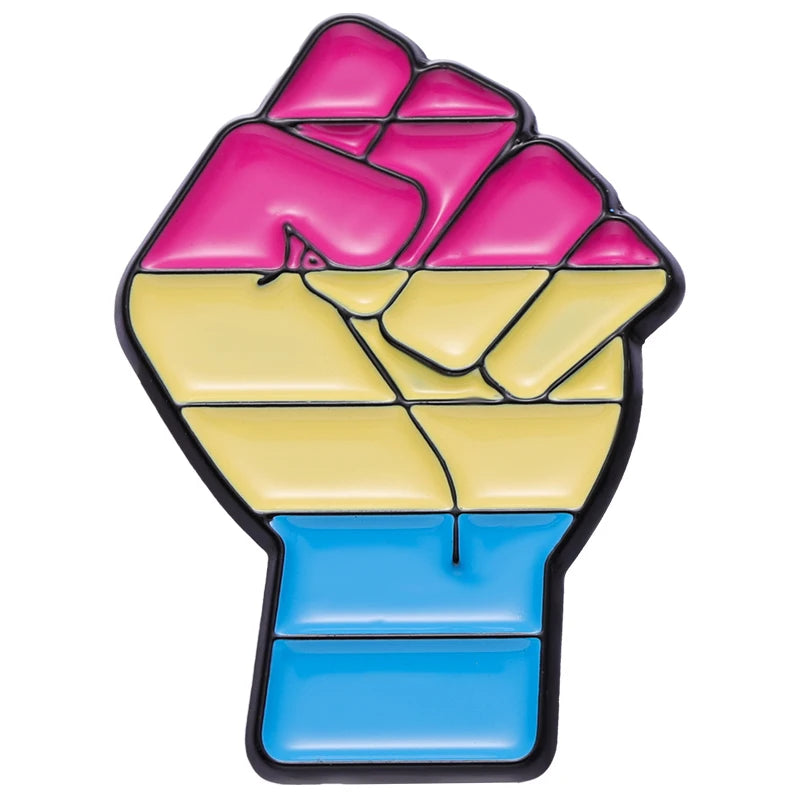 Pride Emaille-Pin mit Dialog-Design