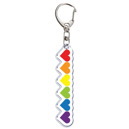 Pride Acryl-Schlüsselanhänger