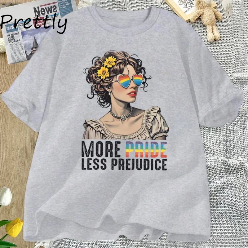 Pride Shirt „Mehr Stolz, weniger Vorurteile“