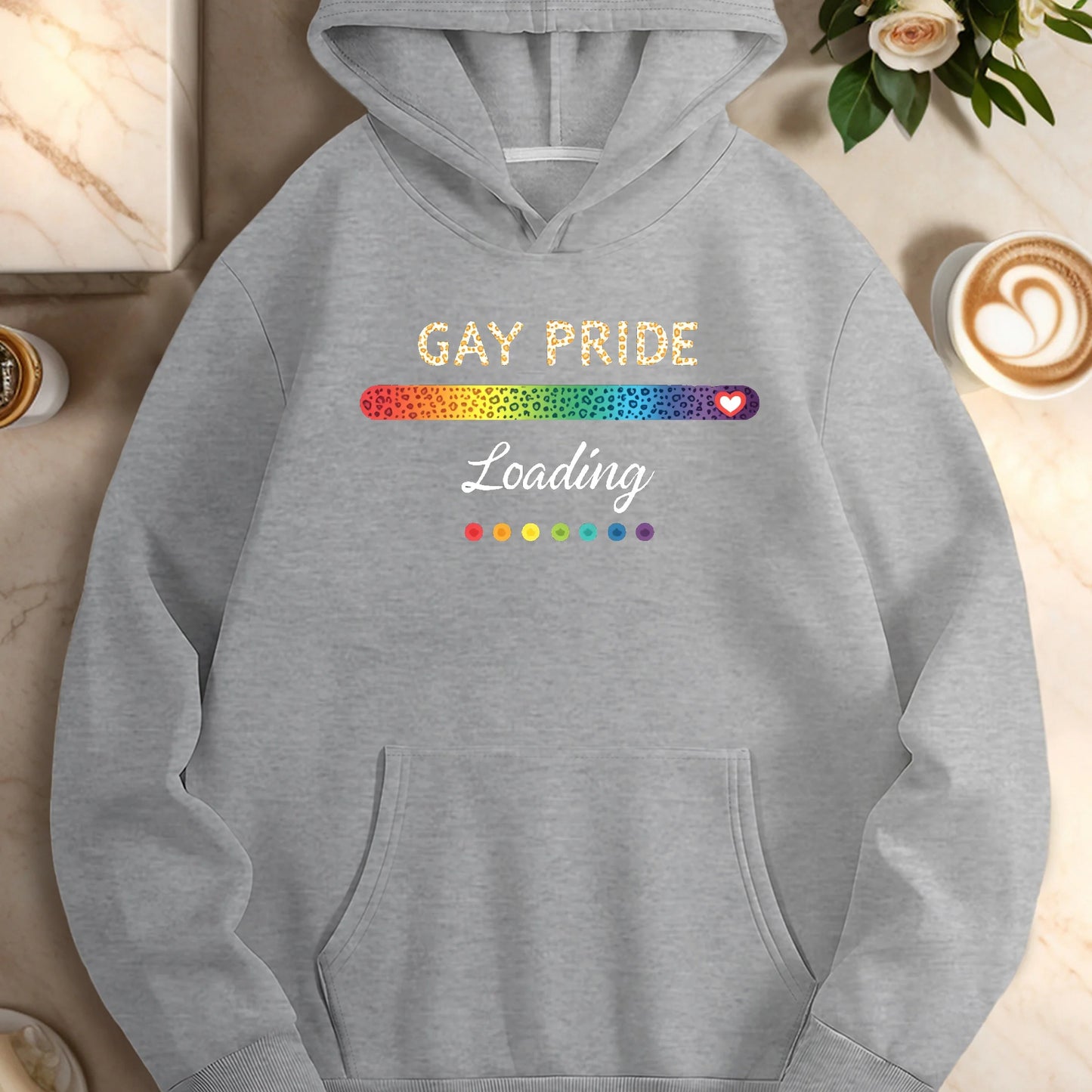 Pride Hoodie mit Progress-Print