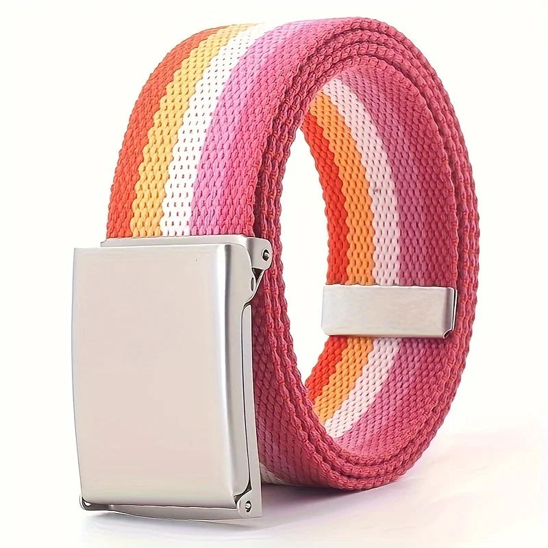 Gürtel in Regenbogenfarben