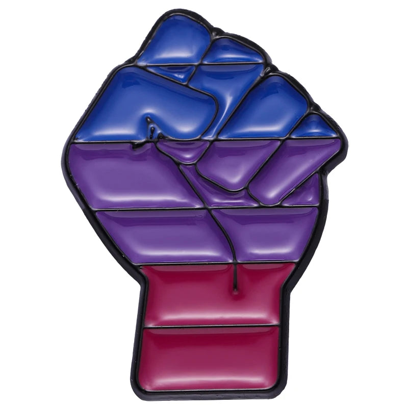 Pride Emaille-Pin mit Dialog-Design