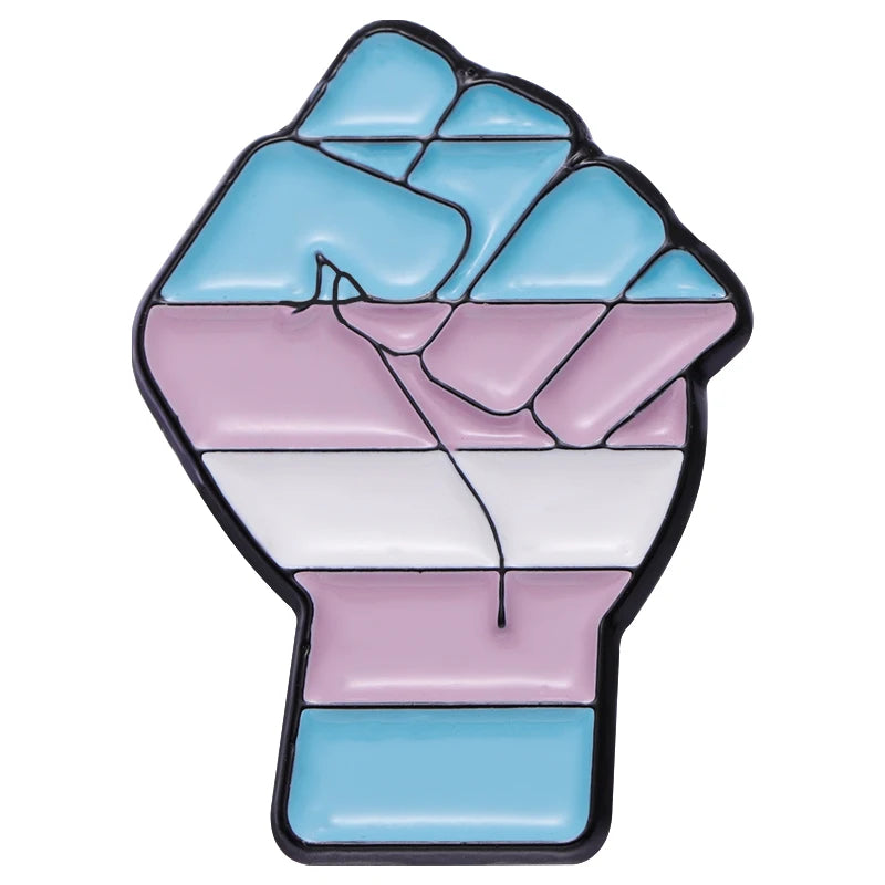 Pride Emaille-Pin mit Dialog-Design