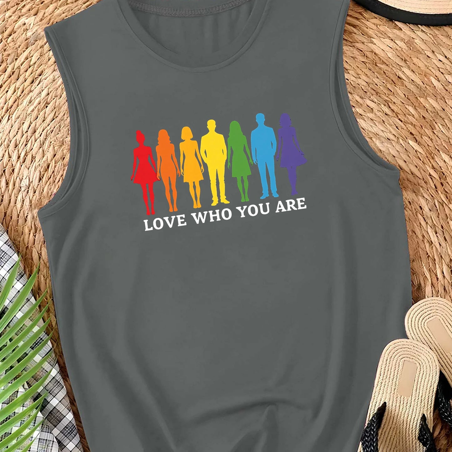 Pride Tanktop „Love who you are“