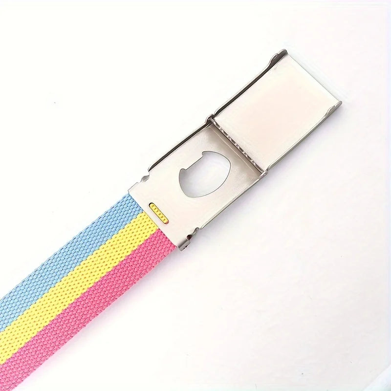 Gürtel in Regenbogenfarben