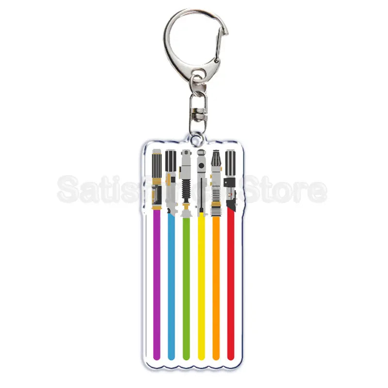 Pride Acryl-Schlüsselanhänger