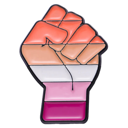Pride Emaille-Pin mit Dialog-Design