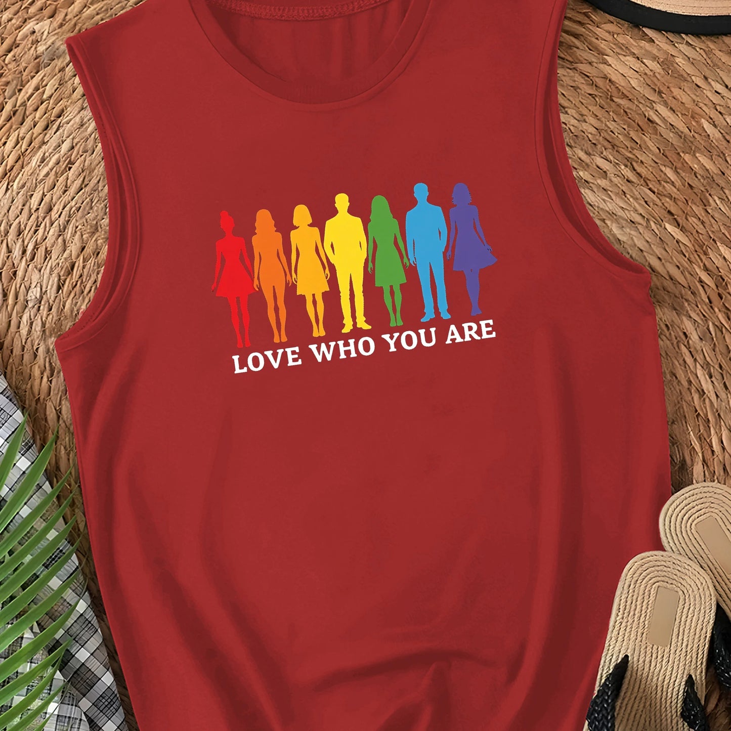 Pride Tanktop „Love who you are“