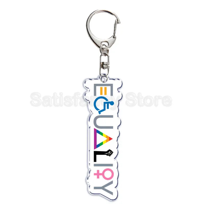 Pride Acryl-Schlüsselanhänger